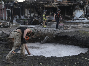 Бомбашки напад на град Харков, више повређених: Москва: Уништено 36 дронова изнад региона на југозападу Русије