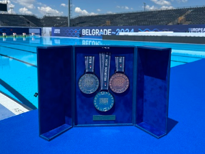 Традиционални српски мотиви на медаљама за Европско првенство у воденим спортовима