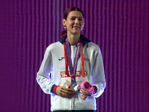 Сребро око врата Ангелине Топић - прва медаља за Србију на Европском првенству