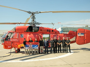 Српски ватрогасци и хеликоптери у акцији гашења пожара у Северној Македонији