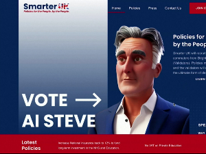ВИ нашла своје место у британским изборима, Виртуелни Стив добио и претње смрћу