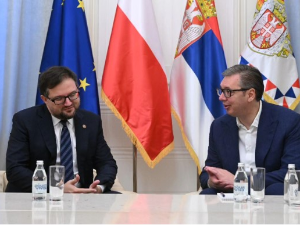 Aмбасадор Пољске у опроштајној посети код председника Вучића