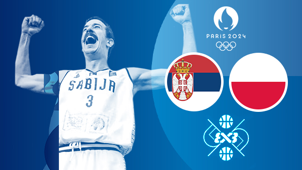 ЛОИ 2024 - Баскет 3x3: Србија - Пољска