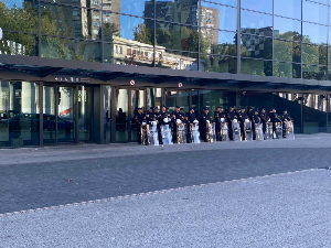 Демонстранти се повукли са пруге после доласка полиције, несметан железнички саобраћај