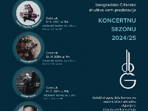  "Belgrade guitar district"- нова концертна сезона