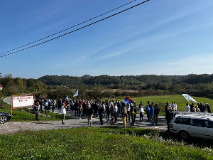 Блокаде магистрала код Брезјака и Прељине – протести против пројекта "Јадар"