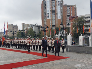 Премијер Вучевић у званичној посети Скопљу