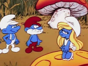 Штрумпфови:	Штрумпфови округлог стола