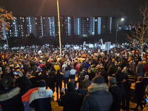 Студенти испред Врховног јавног тужилаштва у Београду, протести у више градова због инцидента у Рузвелтовој