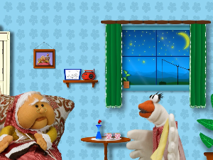 Гуска Барбара и њена бака Ката: Клот фркет лав