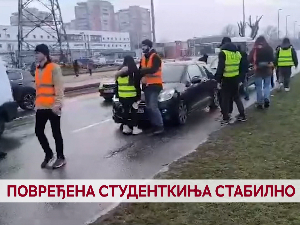 Повређена студенткиња стабилно