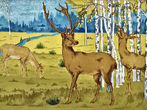 Авантуре црва Пере: Срне и јелени