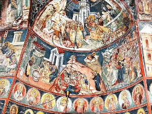 Од пигмента до концепта:	Мозаик и фреска