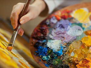 Од пигмента до концепта:	Темпера и уље