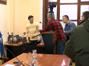 Инцидент у Градској управи у Ужицу