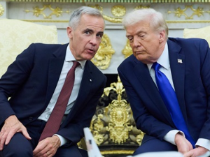 Канадски премијер се извинио Трампу због рекламе о Регану (Tanjug / Evan Vucci (STF)) Канадски премијер се извинио Трампу због рекламе о Регану