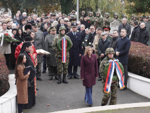 Дан примирја у Србији – државна церемонија одржана код Спомен-костурнице бранилаца Београда