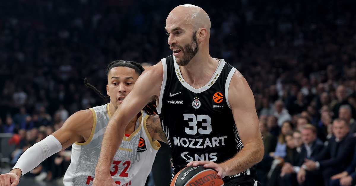 Партизан умало просуо плус 20, Џејмсов промашај донео славље у "Арени"