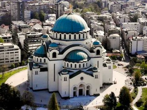 Божићна литургија, пренос из Храма Светог Саве