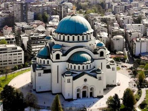 Поноћна васкршња литургија, пренос из Храма Светог Саве