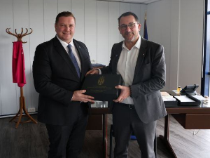 Кокановић са Српским удружењем „Србија“ у Епону