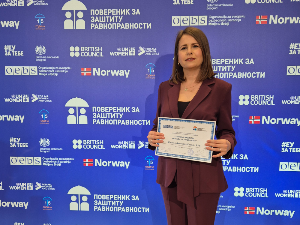 Новинарки РТС-а Вишњи Вишњић Милић награда повереника за заштиту равноправности и ОЕБС-а