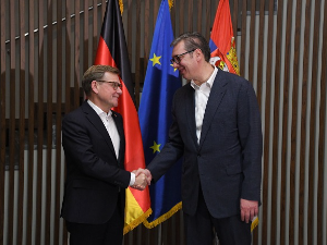 Вучић се састао са Вадефулом: Немачка је један од наших најважнијих партнера