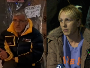 Хрка и Јаћимовић настављају протесте испред Скупштине Србије у Београду и Бановине у Новом Саду