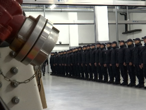 Обука за ватрогасце у Врању