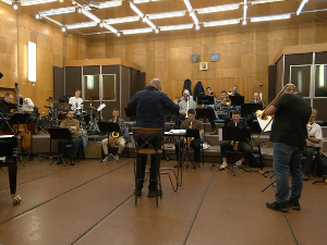 Луис Бониља, тромбониста, наступа на Коларцу са Биг Бендом РТС-а