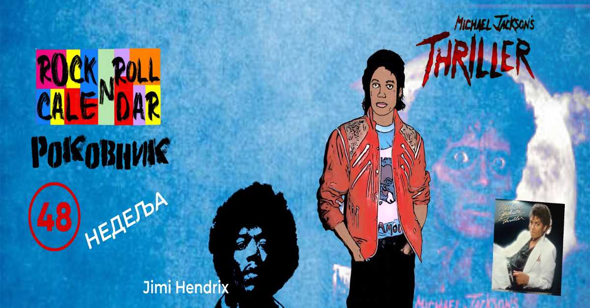 Роковник, 24. - 30. новембар: Објављен је албум ”Трилер” од Мајкла Џексона