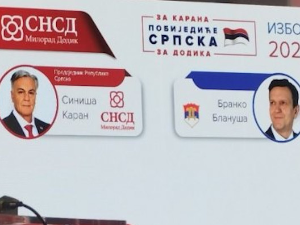 Бројање гласова на председничким изборима у РС – СНСД прогласио победу Синише Карана