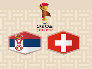 Кошарка - Кв. за СП 2027: Србија - Швајцарска