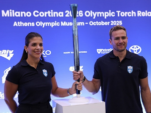 У древној Олимпији упаљена бакља за ЗОИ 2026. у Милану и Кортини