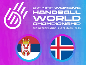 Рукомет (ж) - СП: Србија - Исланд