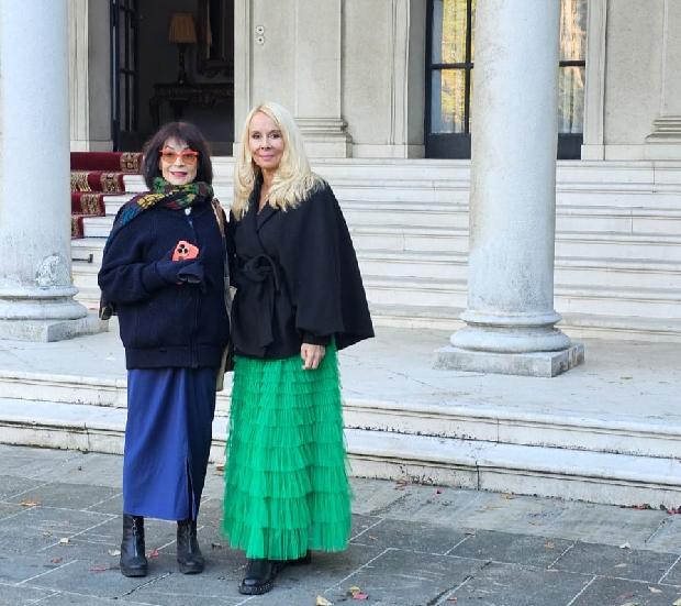 Кнегиња Јелисавета Карађорђевић и Тамара Дрезгић 