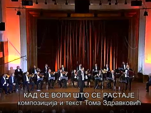 Песме моје, концерт