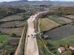 Радови на Северној обилазници - пут ка повезивању Крагујевца са Коридором 11