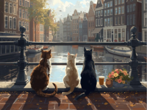 Амстердам – град који би свака мачка пожелела