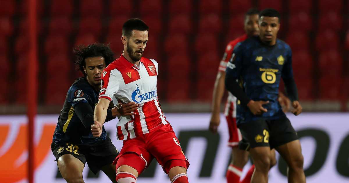 Негледљив фудбал у Београду, Звезда и Лил без голова на полувремену