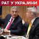 Трамп: Увек постоји шанса за састанак са Путином; Орбан: Запад није уједињен по питању Украјине