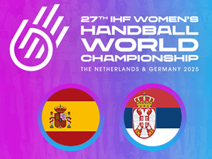 Рукомет (ж) - СП: Шпанија - Србија 