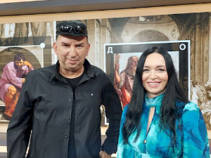 Урош Петровић и Ана Григорјев