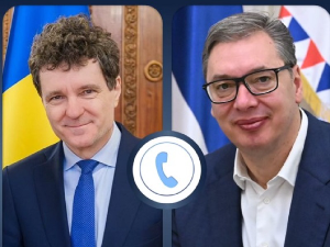 Вучић са председником Румуније о свим билатералним питањима од значаја за две земљe