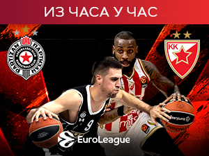 Дерби о ком прича Европа - први судар Партизана и Црвене звезде ове сезоне