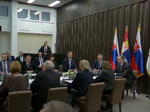 Вучић и Пелегрини у Бачком Петровцу, састају се с представницима Словака у Војводини