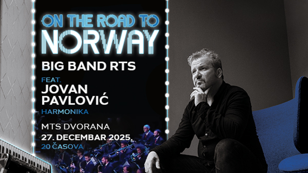 Од Балкана до Скандинавије: хармоника Јована Павловића у дијалогу са Биг бендом РТС-а