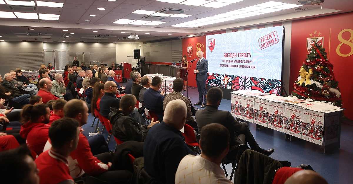 "Једна једина" – представљен календар СД Црвена звезда за 2026. годину