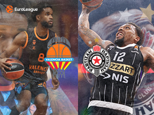 Партизан против Валенсије за прекид низа пораза у Евролиги и тријумфални крај године