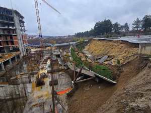 Случај обрушавања саобраћајнице у Крагујевцу, кривична пријава осумњиченом због градње без дозволе